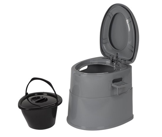 Toilette Camping Toilette Seche Pot de Chambre Adulte Couverde Portable a