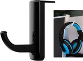 Universeel hoofdtelefoon Hanger PC Monitor Desk Headset Stand houder haak (ZWART)