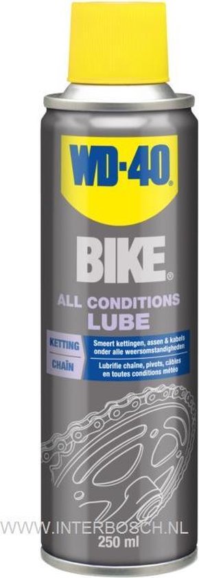 Van storm Flipper bang WD40 Bike All Conditions Lube - 250 ML - Kettingvet - 250 ml | bol.com