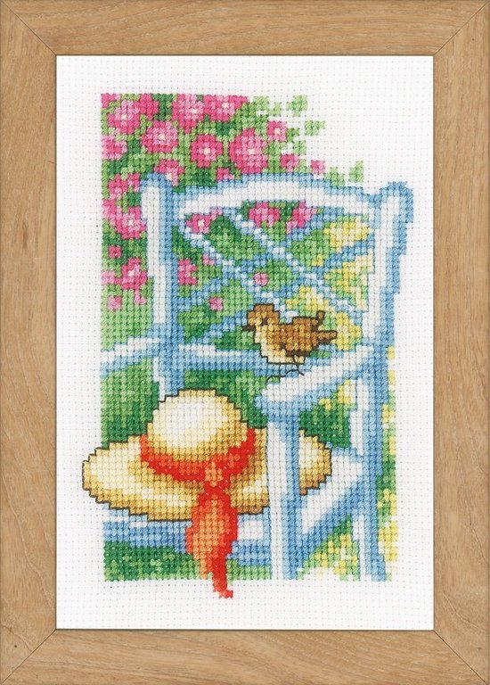 Bestel het Borduurpakket MyHobby - De kus borduren