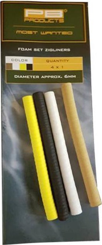 Set de mousse PB Products Zigligners - Jaune
