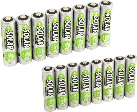 Ansmann Zonne NiMH Micro (AAA) batterij, 500 mAh - 8 stuks | bol.com