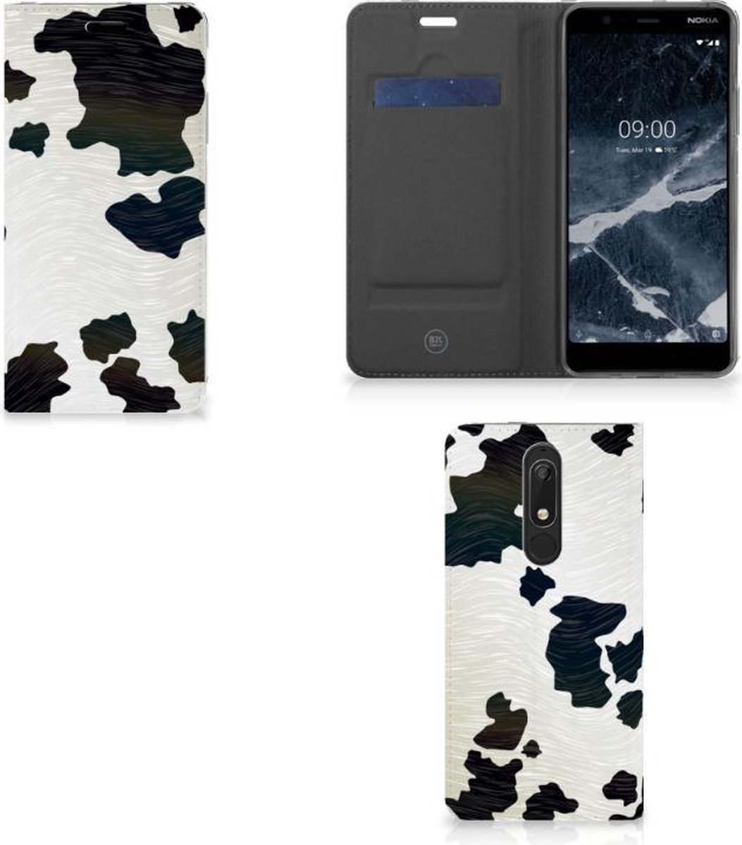 Nokia 5.1 (2018) Hoesje maken Koeienvlekken