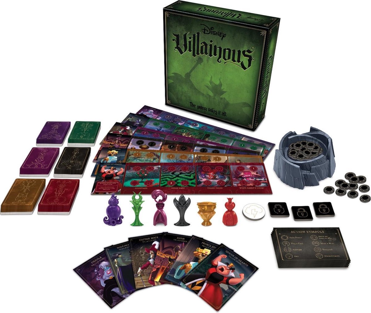 Ravensburger Disney Villainous - Bordspel Engelstalig — afbeelding 6