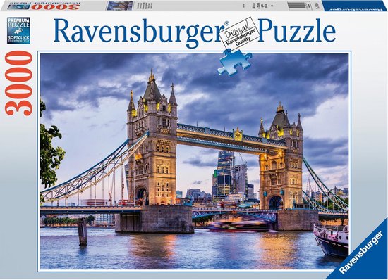 Ravensburger puzzel London, Schitterende Stad 3000 stukjes | bol.com