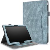 Lenovo Tab M10 hoes - Wallet Book Case - turquoise