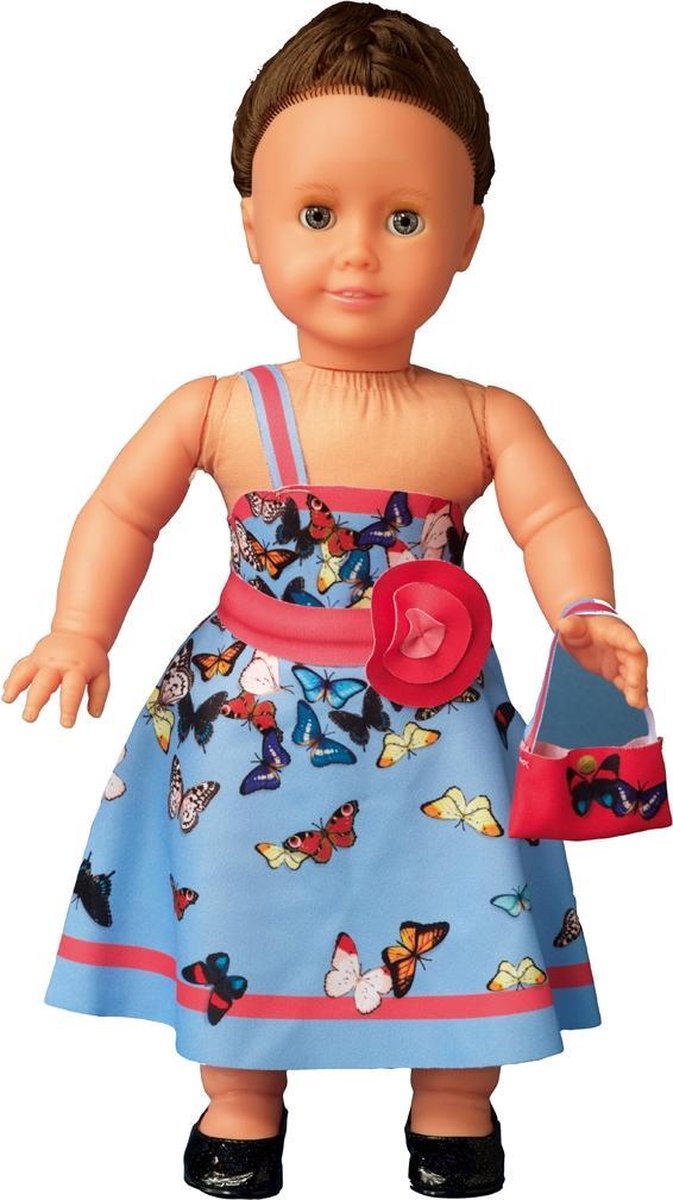 Dress Your Doll - Making Couture Outfit kit Nataly Butterfly - Voor pop van 45cm - PN-0171718