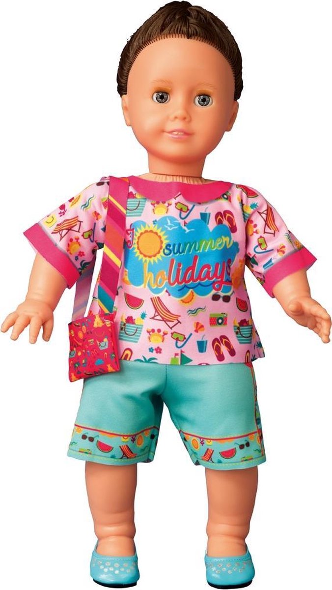 Dress Your Doll - Making Couture Outfit kit Felicity Summer holidays - Voor pop van 45cm - PN-0171717