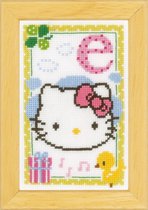 Miniatuur kit Hello Kitty Alfabet E - Vervaco - PN-0149527