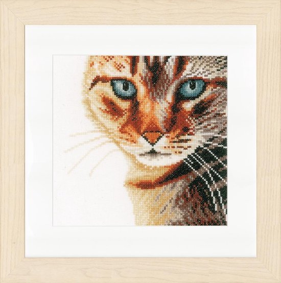 Telpakket kit Katten op Hek - de Breibrink