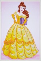 DIAMOND PAINTING VERVACO PARTIAL DISNEY BELLE