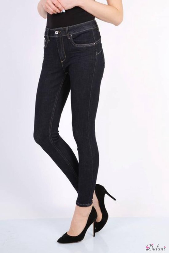 Super bol.com | Broek Toxik3 met hoge taille donker jeans SS2020 34 US-08