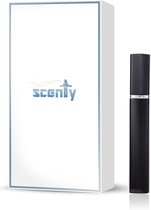 Scenty - Luxe Parfum Verstuiver Navulbaar - Mini Parfum Flesje - Reisflesje - Zwart