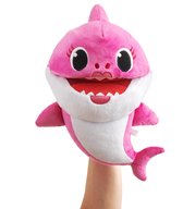 Baby Shark - Mommy Shark - handpop met tempo controle - Interactieve Knuffel