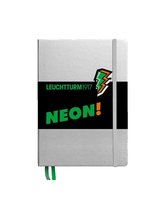 Leuchtturm notitieboek puntjes neon groen