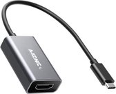 5. Usb C Naar HDMI Adapter | USB-C HUB 4K | Type-c to HDMI converter |Thunderbolt 3 | Compatible Apple Macbook | Chromebook | IMAC | Surface | XPS | Dell | Lenovo | Samsung | HP |Spacegrey | A-KONIC©