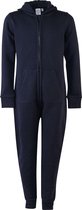 Kids all-in-one onesie kinderen - navy - 7/8 jaar