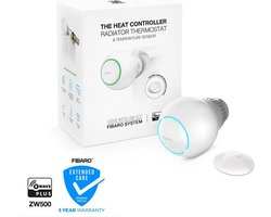 FIBARO The Heat Controller - Z-Wave - Starterpack incl. extra temperatuur sensor - Thermostaatkraan