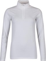 Campri Roll Neck 1/4 Zip  Wintersportpully - Maat L  - Vrouwen - wit