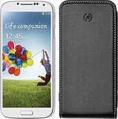 Celly Samsung Galaxy S4 Flip Case Black PU