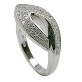 juwelier - Zilver - Ring - dames - Zirkonia  -  verlinden juwelier