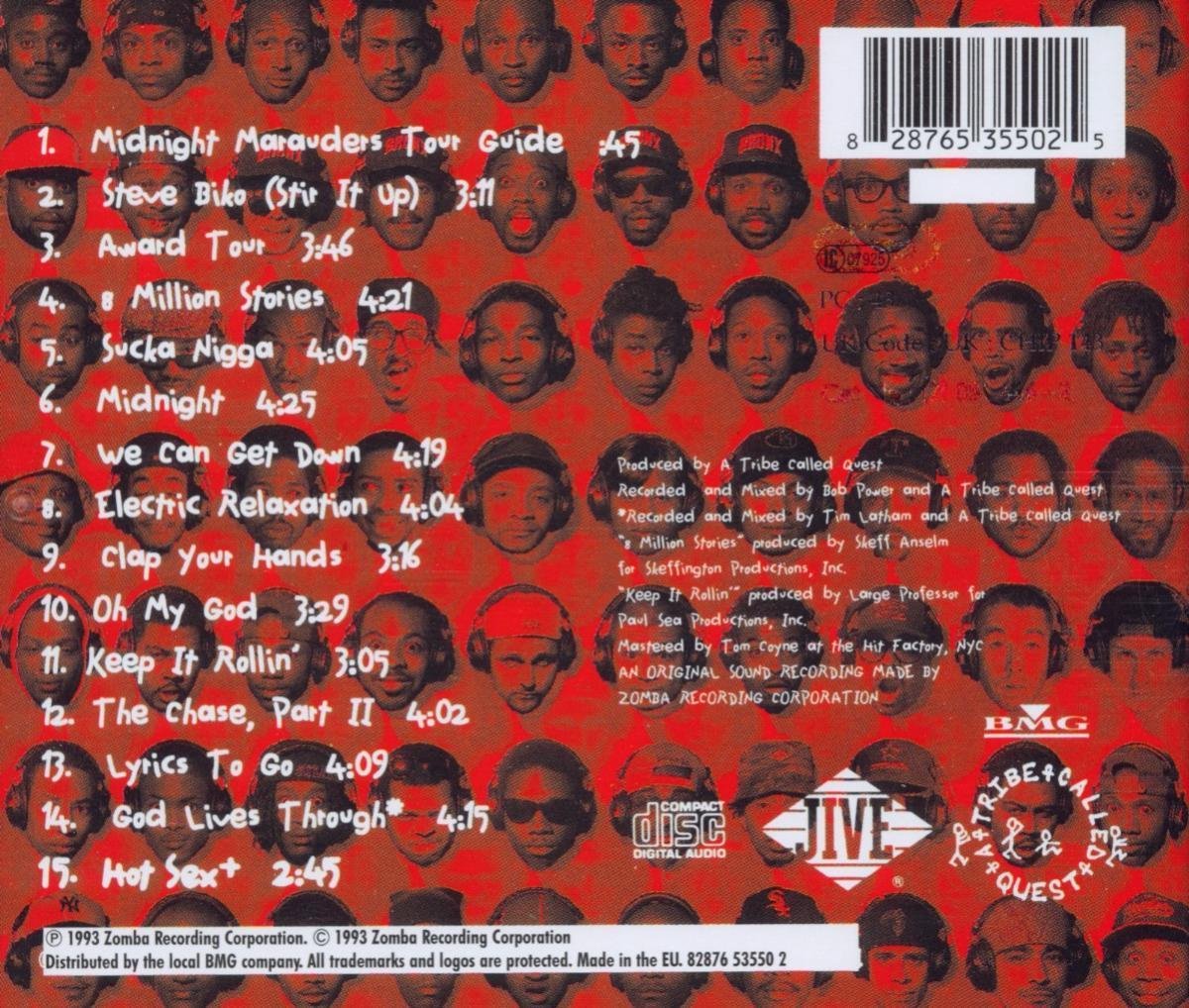 Midnight Marauders, A Tribe Called Quest CD (album) Muziek