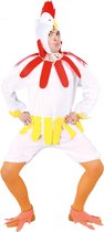 Costume de poulet Blanc
