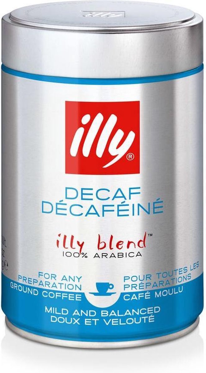 Illy Decaffeinato - gemalen koffie - 250 gram thumbnail 5