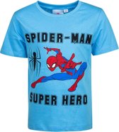 Marvel Ultimate Spider-Man - T-shirt - Model "Superhero" - Blauw - 98 cm - 3 jaar