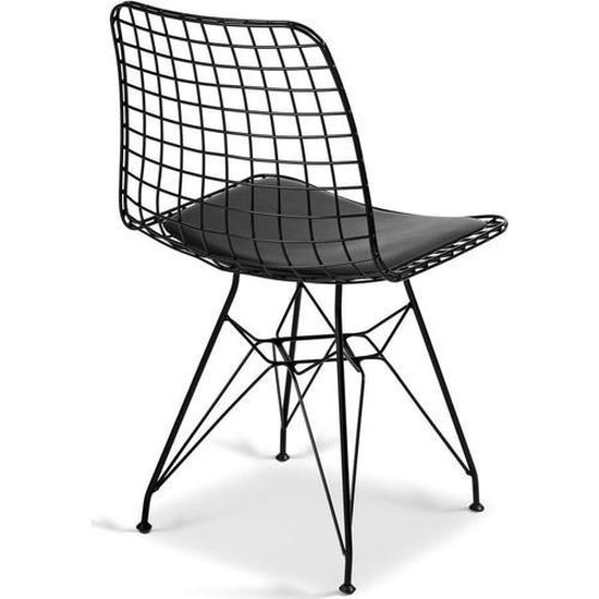 Draad Stoel - Wire Chair - eetkamerstoel |