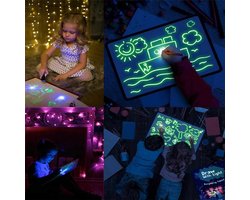 foto van Tekenen met licht  Creatief Educatief Tekenbord Glow in The Dark