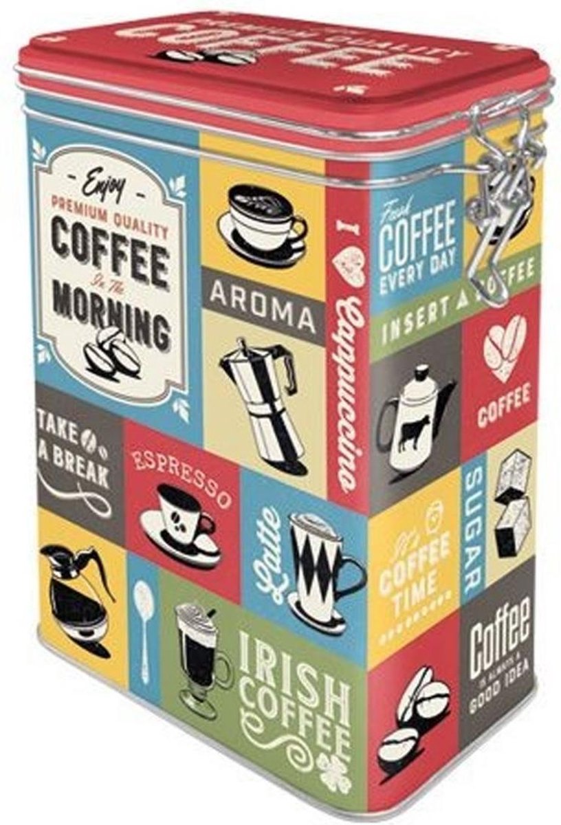 Bewaarblik - Coffee Collage