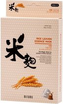 Rice Leaven Face Masker – Japanse Gezichtsmasker Volkoren Rijst Proteïne – Eiwitpoeder – Zuurdesem – Organisch - Natuurlijk - Hydraterende Masker – Gezichtsverzorging – 4 Stuks