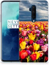 Back Case OnePlus 7T Pro TPU Siliconen Hoesje Tulpen