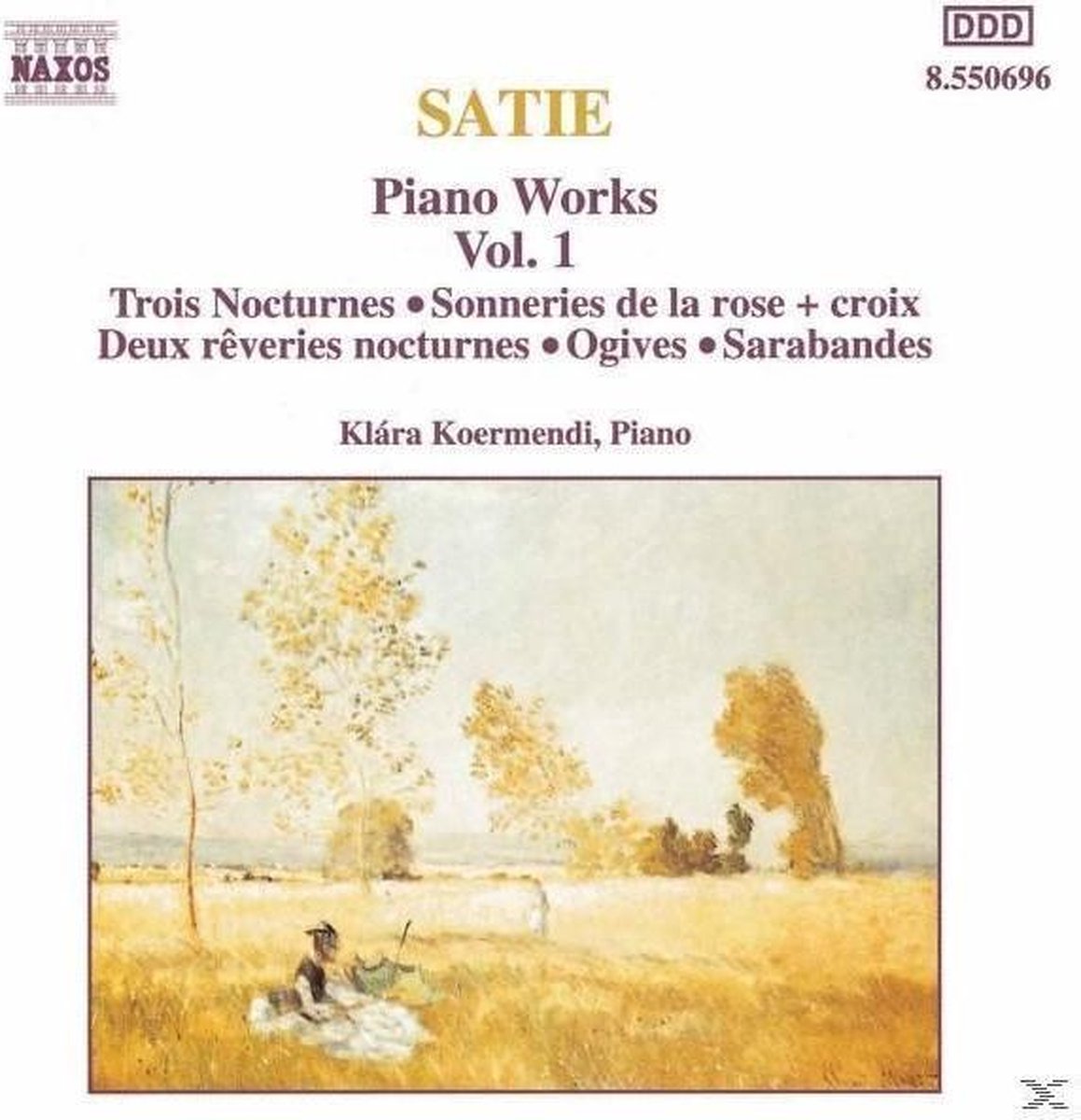 Klara Kormendi - Satie: Piano Works 1 (CD)
