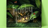 Hobby Painter - My hiding  - Diamond Painting - 50x40 cm - Vierkant - Compleet pakket