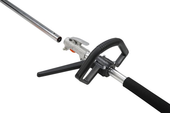 TIMBERPRO - 5-in-1 – Multitool – Benzine - Kettingzaag - Bosmaaier -Kantenmaaier - Haagschaar - Verlengstuk - 52 cc.