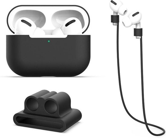 Set de protection des accessoires 3 en 1 pour Apple Airpods Pro - Housse de  protection... | bol