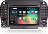 Voltario® 7 " Android 9.0 Autoradio Mercedes met navigatie, bluetooth, DVD en Octa Core BENZ W220