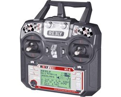 Reely HT-6 RC handzender 2,4 GHz Aantal kanalen: 6 Incl. ontvanger