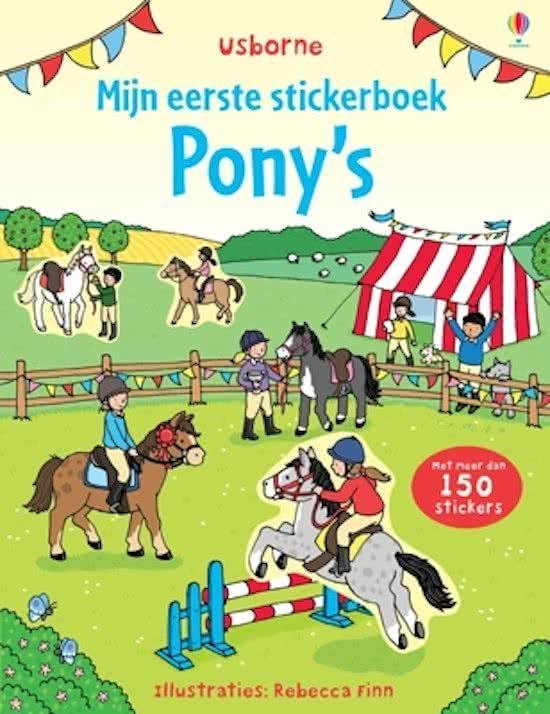 Afbeelding van het spel Kinderboeken doeboek Mijn eerste stickerboek pony's