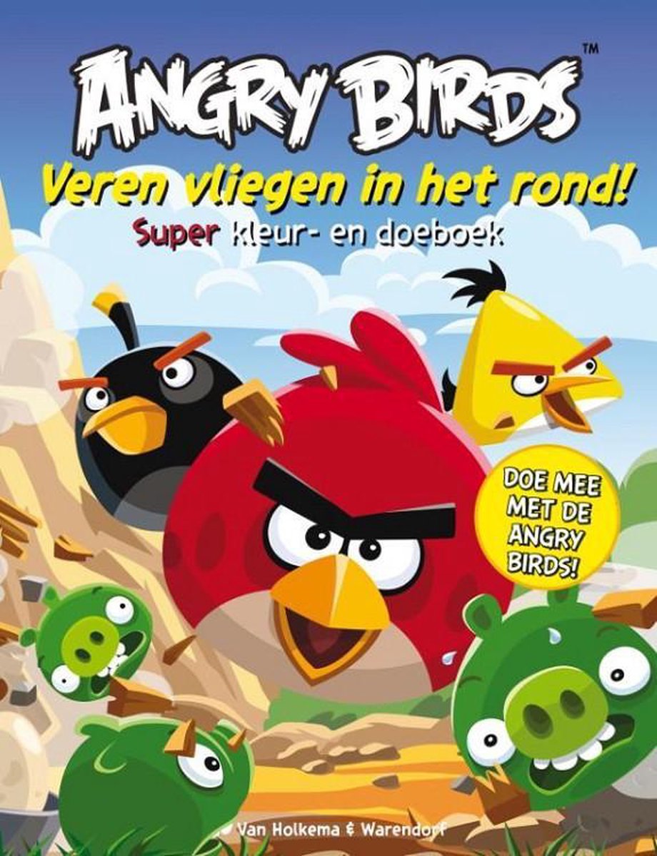 Angry Birds - Angry Birds Veren vliegen in het rond