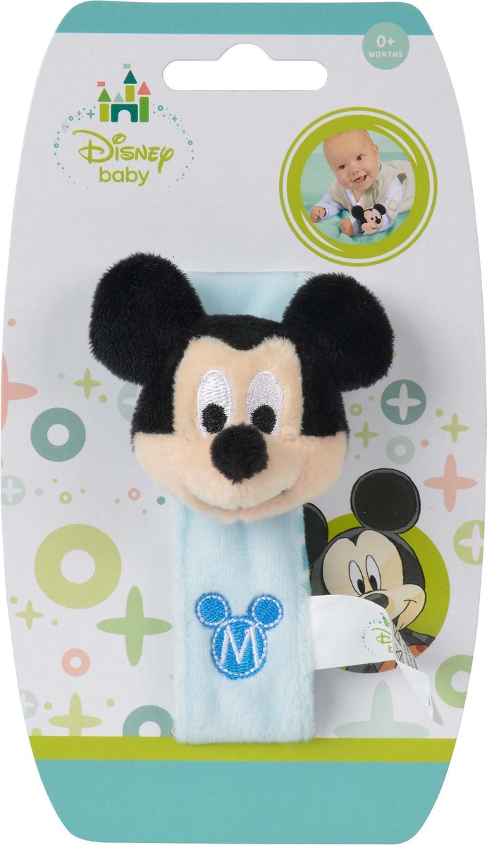 Simba Disney Mickey Arm Rattle Mickey Minnie Mouse knuffel pop Disney Speelgoed - Mini Mouse & Micky Mouse van Simba — afbeelding 3