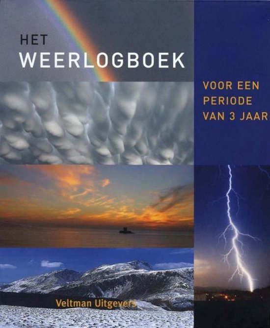 Afbeelding van het spel Veltman Het weerlogboek ... periode van 3 jaar!
