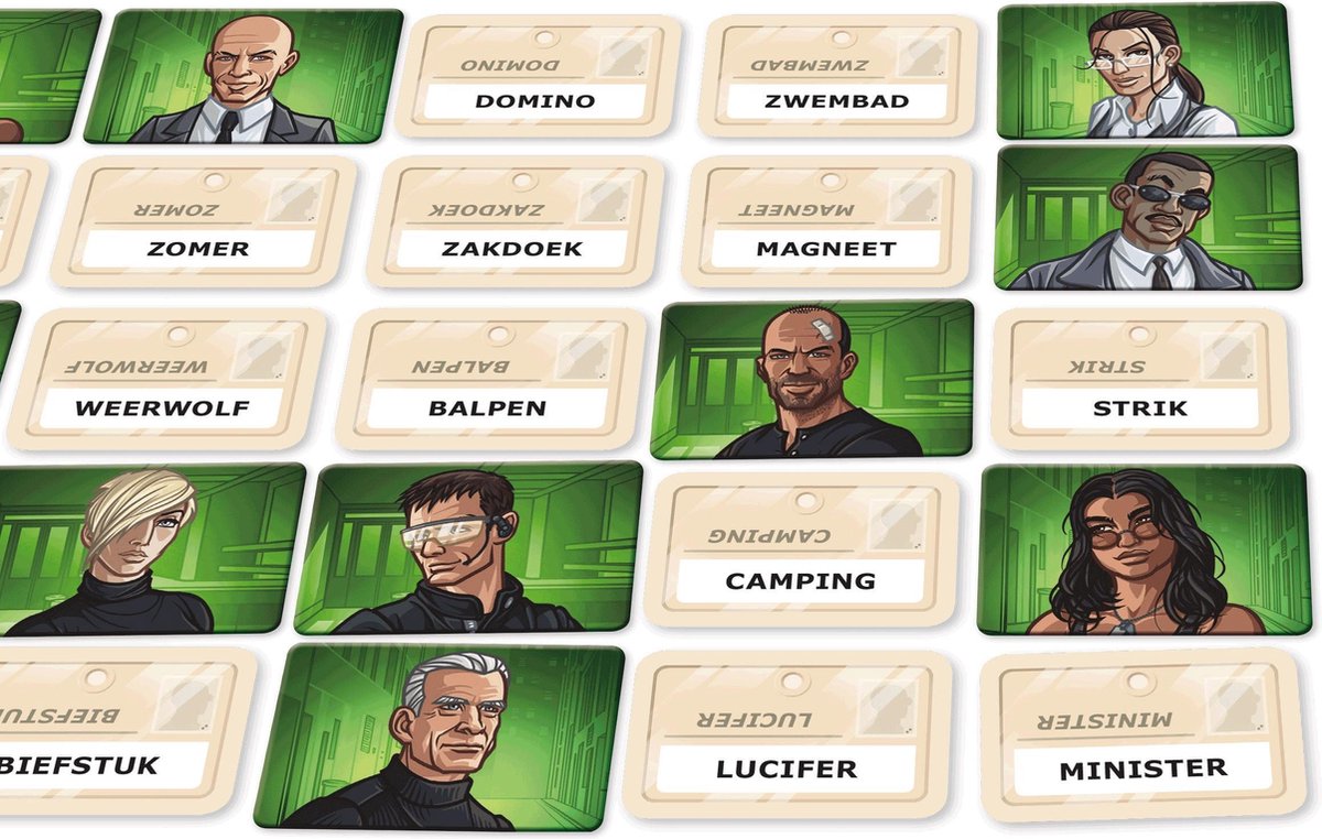 White Goblin Games - Codenames Duet - Gezelschapsspel — afbeelding 4