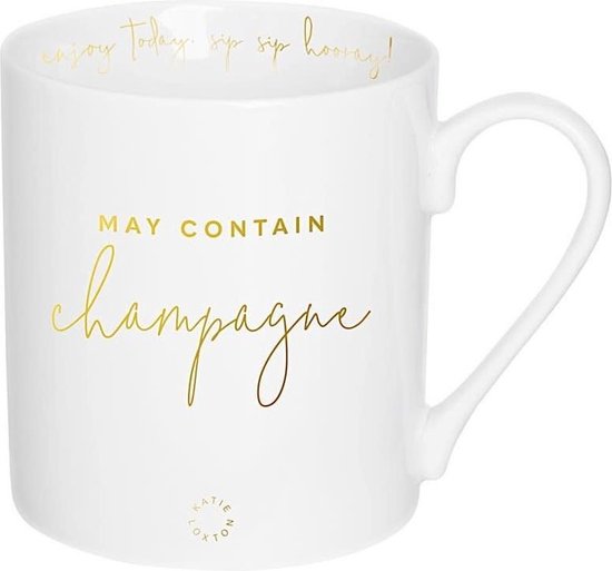 Mug Katie Loxton - Peut contenir du champagne | bol