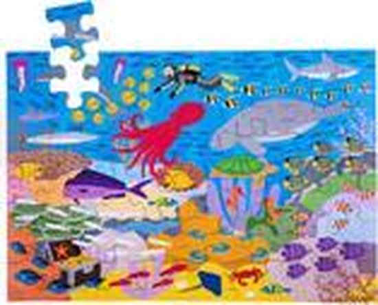 Afbeelding van het spel Bigjigs Under the Sea Floor Puzzle (48 piece)