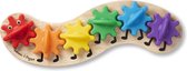 Melissa & Doug Regenboogrups met 6 verwisselbare tandwieltjes