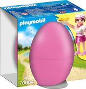 Playmobil Eggs Serveuse Avec Comptoir