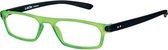 Lookofar Leesbril Duo Groen/zwart Sterkte +2,50 (le-0182e)